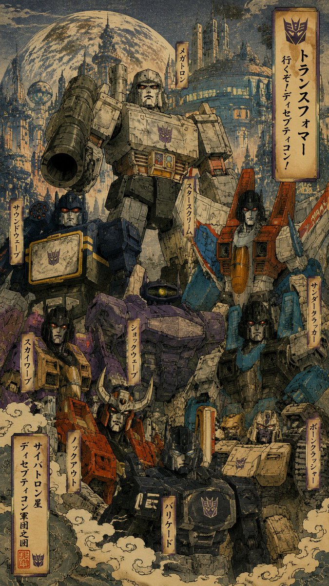 77buo7's tweet photo. @DracoVibeCoding La faccion Decepticon 😎💯👍 gracias por el Promt amigo esta genial https://t.co/9IzG60B2Ws