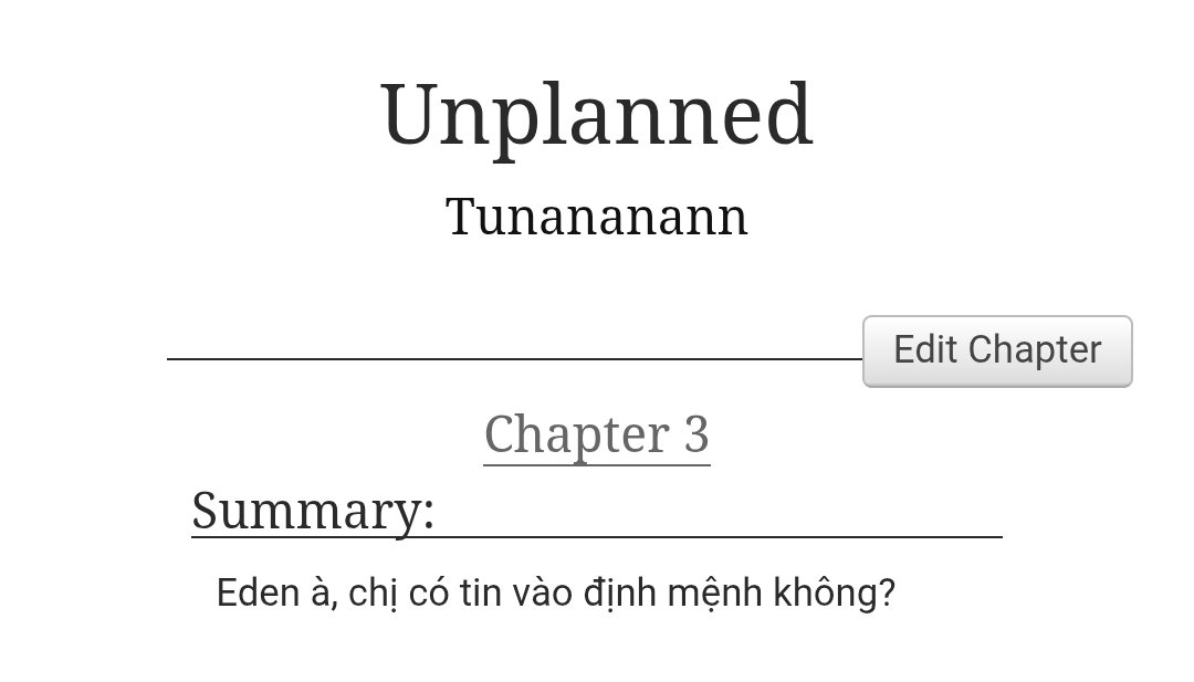 tunananann's tweet photo. ElyEden - [Unplanned]

Chapter 3 is out yay!

I've written the entire plot outline and I'll continue writing until the end.😭 Thank you for reading!

AO3: https://t.co/NqTrWdwJB4 https://t.co/Xn4GzcPxBM
