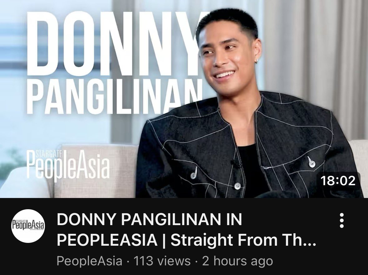 donnyfication's tweet photo. WATCH NOW: #DonnyPangilinan for #PeopleAsia 

Straight from the Editor sit down interview with him.

https://t.co/xhIXcgU2oA https://t.co/zspZk0oBz9