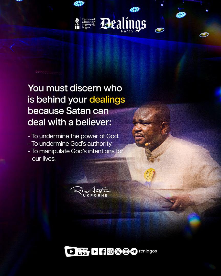 RCNLagos's tweet photo. "The Joseph model makes contact without becoming contaminated."

We had an enlightening session at Community Bible Study diving into Part 2 of God’s dealings using Joseph as a case study. Read the excerpts below &amp; find the full message @RCNLagos!

#RCNLagos #CBS #Dealings2 https://t.co/BFgfYvuCTw
