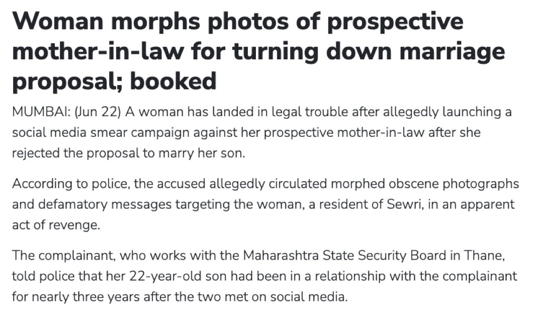 kartik_chau's tweet photo. Beware of X love affairs 
Social media lover woman
Morphs MIL photo blackmail for marriage https://t.co/u20Hz4oTXR