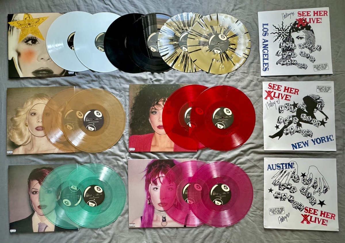 405DRlVE's tweet photo. anyway <3 i love my the great impersonator vinyl collection <3 https://t.co/sn1WIurfI7