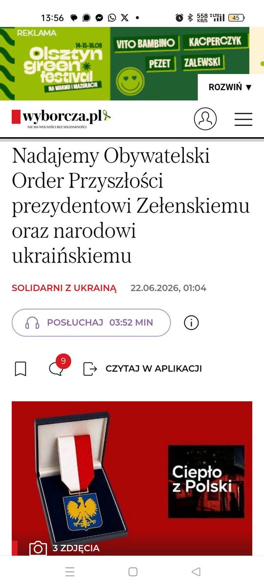 ArturG70469's tweet photo. Nie dość że antypolskie kreatury to jeszcze profanują godło Polski robiąc je w barwach banderowsko nazistowskiej 🇺🇦 - dno dna kurwa mać. TFU 🤮👇 https://t.co/cDffzZEMs6