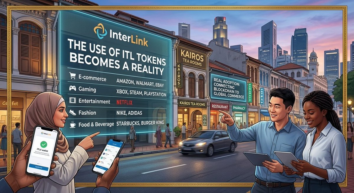 nafikb1's tweet photo. InterLink is a bridge between crypto and real-world commerce! 🌐
Use the ITLX wallet to spend at top brands (Amazon, Netflix, Starbucks, and more). 🛒🎮☕️
Real adoption starts now: connecting blockchain to the global economy. 🚀
#interlink #ITL #ITLG https://t.co/TqYOijF2oa