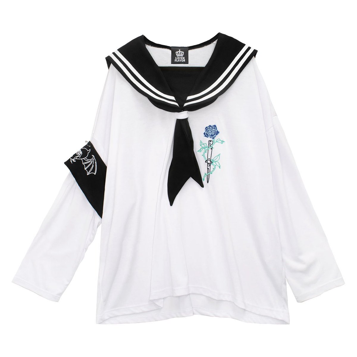 【人気完売品❣️】チューリップ柄のスコートとラベンダー色のシャツＬ Admiral