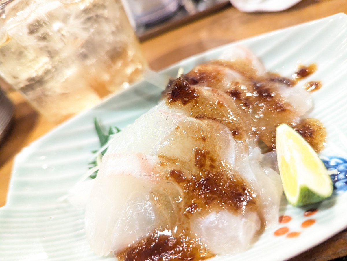 peachfand's tweet photo. 鯛の昆布締め〜 https://t.co/w6jbCin9N8