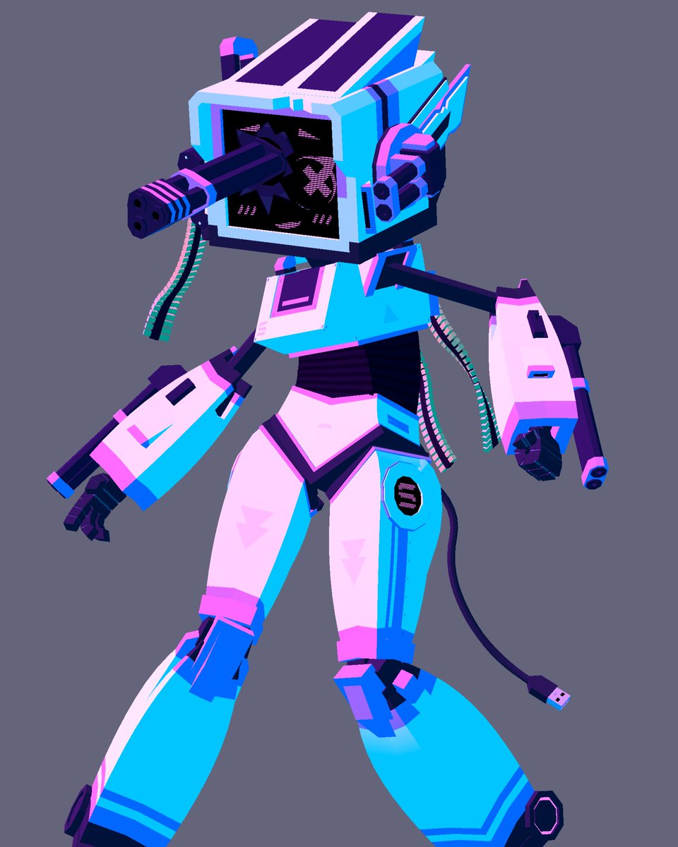 SynthEatsRAM's tweet photo. S3REN1TY (Virus Synth)

#3dart #3dmodel #oc https://t.co/vHODW5QrId