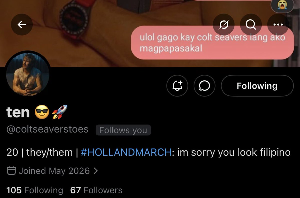 alopias__'s tweet photo. CALLING OUT TEN (@/COLTSEAVERSTOES)

A 🧵: https://t.co/0jTUSs6aae