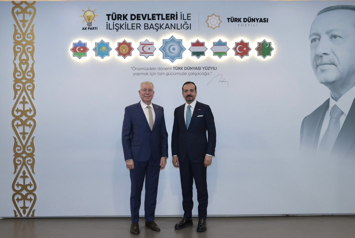 abkiymaz's tweet photo. AK Parti Genel Başkan Yardımcımız ve Türk Devletleri ile İlişkiler Başkanımız Sayın Prof. Dr. Kürşad Zorlu Bey’i, MKYK Üyemiz Mehmet Umur ağabeyimizle birlikte ziyaret ettik.
Nazik ev sahipliği ve kıymetli değerlendirmeleri dolayısıyla Sayın Başkanımıza teşekkür ediyorum. @zorlu77

📍 Ankara - AK Parti Genel Merkezi