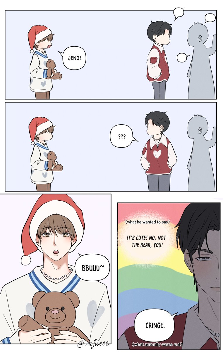 rxjweee's tweet photo. tsundere buoy #jenren https://t.co/hgcUslPNp1
