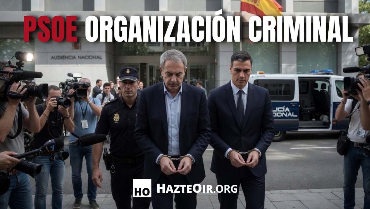hazteoir's tweet photo. LLAMAR CORRUPTO A SÁNCHEZ NO ES DELITO. ✅

Pásalo, sabemos que lo está leyendo 🔁