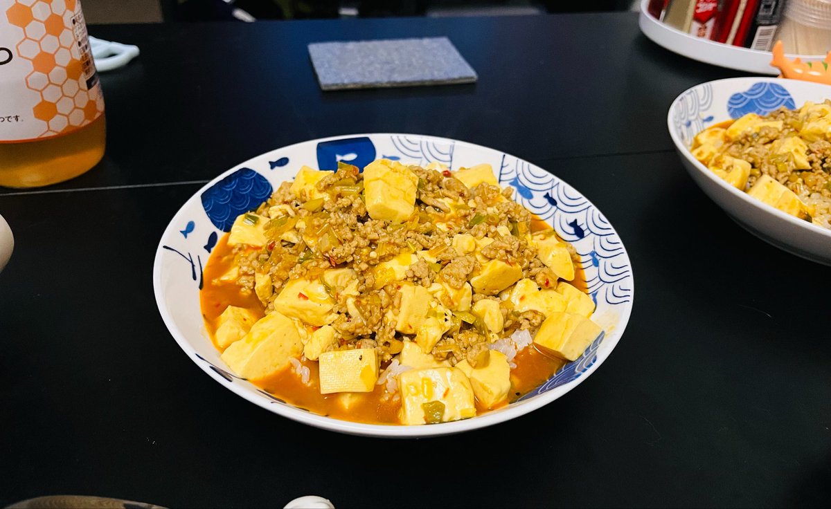 sugitu's tweet photo. 麻婆豆腐 https://t.co/mFIipr7HHk