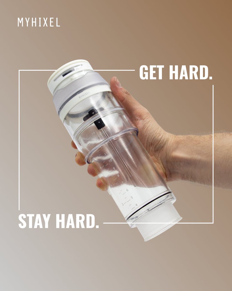 MYHIXEL's tweet photo. Get hard. Stay hard.
MYHIXEL Sync Pump trains your body for firmer, more reliable performance. Guided by your phone, built with a medical team, session by session.
💡 Now live on Kickstarter.
🔗 https://t.co/UV6rLPfkhH
#myhixel #pump #kickstarter https://t.co/kbZbPxMegW
