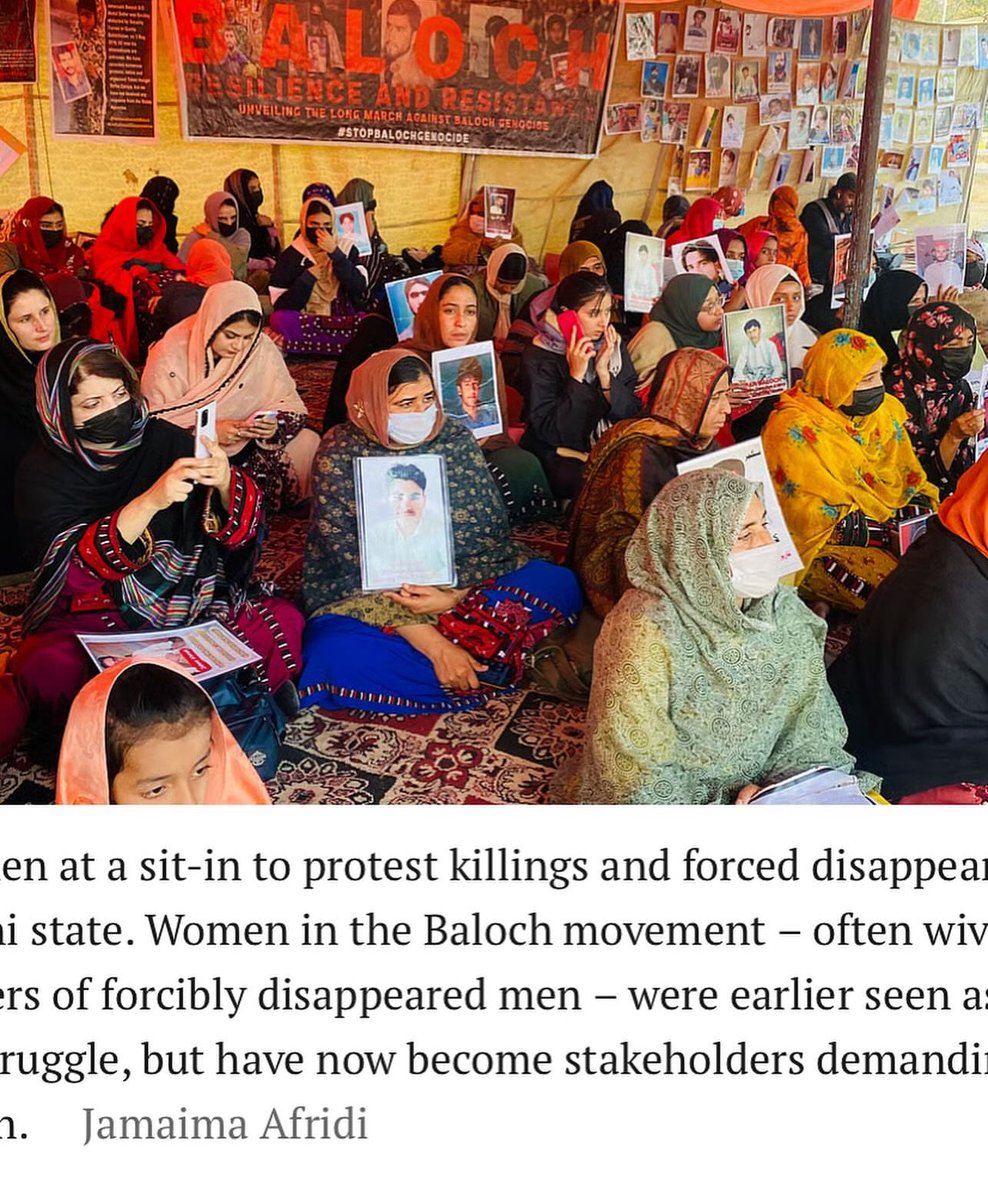JamaimaAfridi's tweet photo. Last year, I wrote about the crackdown on Baloch women. Today, Dr. Mahrang Baloch has reportedly been sentenced to life imprisonment.
Mahrang became a leading voice against enforced disappearances and other human rights abuses in Balochistan.
Read my story https://t.co/H1QSUbBPF9 https://t.co/yRs0Tv78TY