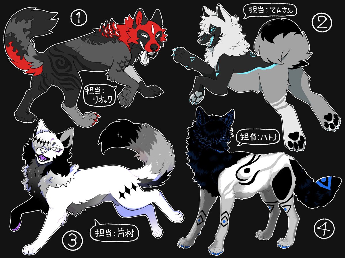 ◤◢◤ ◢こちらはデザイン確認ページです◢◤◢◤◢ 結果発表❗️ 私のデザインは②でした！🩵🖤🩶 当たった方おめでとう‼️🎊