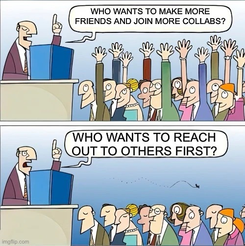 NanzeeVtuber's tweet photo. Vtubers be like   

#artmoots #moots #OC #VTuber #ENVTuber https://t.co/LytO7gOayY