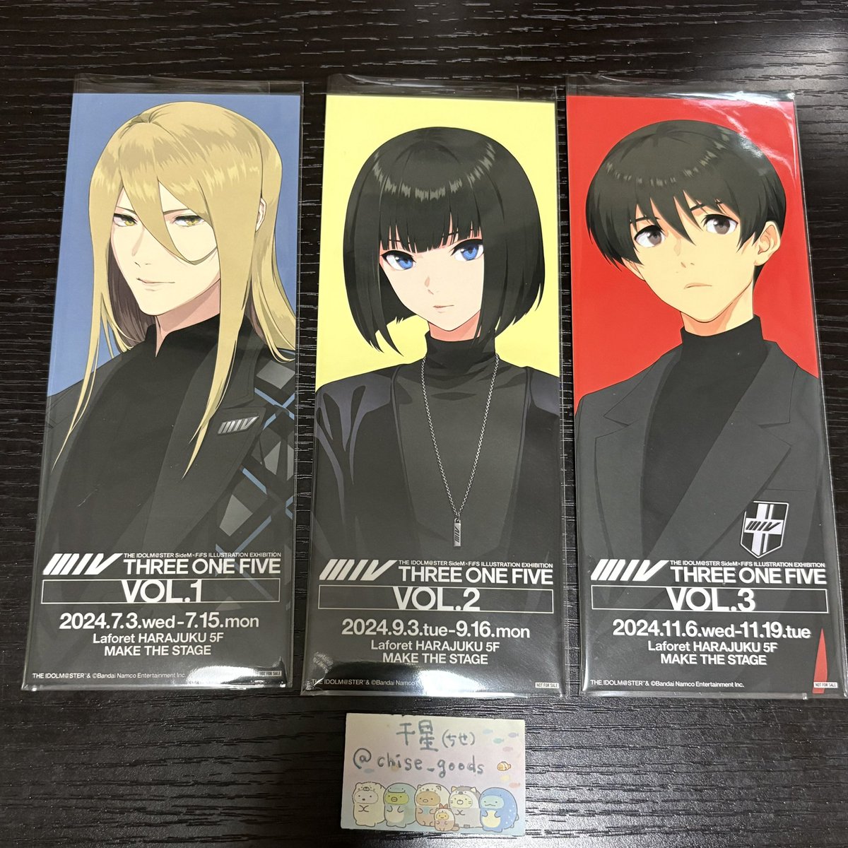 chise_goods's tweet photo. 【交換】アイドルマスターSideM FiFS展 EXTRA 入場特典 物販特典 イラストカード

譲
クリス、麗、旬

求
一希、春名

郵送もしくは池袋付近での手渡し可能
検索からでもお気軽にお声掛けください https://t.co/mEGaTlwAWx
