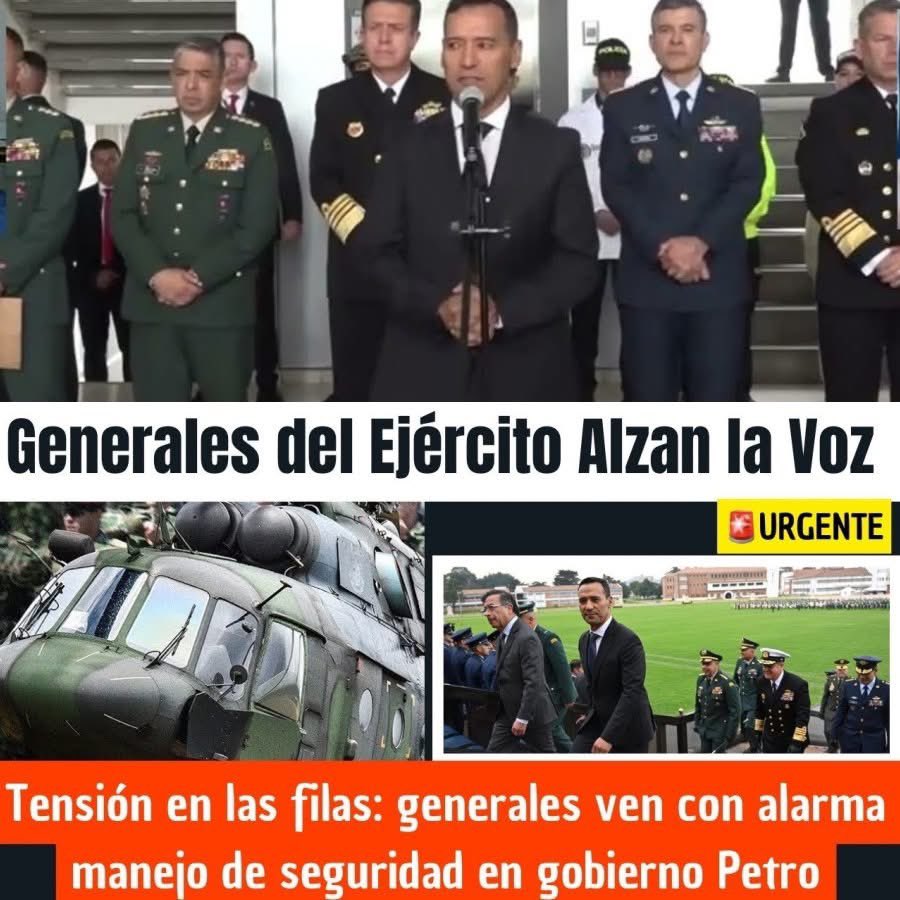 CapGusManX's tweet photo. 🚨URGENTE 🔥
¡Colapso de la “Paz Total”! Generales denuncian que las Fuerzas Armadas fueron debilitadas mientras el narcoterrorismo ganó terreno. Una revelación que sacude al país y enciende el debate sobre el rumbo de Colombia. https://t.co/mNar8NHPDA