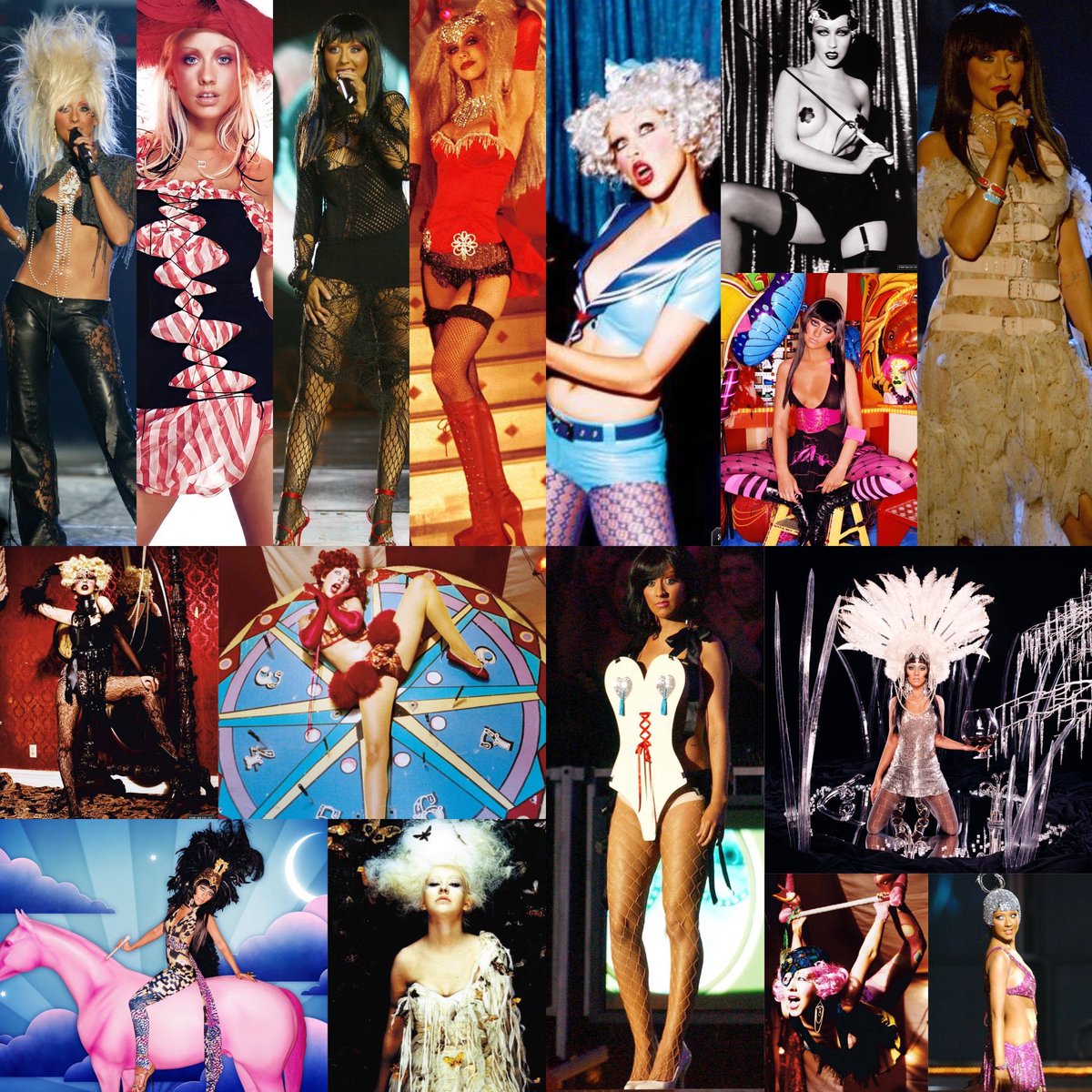 whattaboywants's tweet photo. The way they tried to say that Christina Aguilera was copying the other girl because she was "eccentric" never went down well with me because Christina has always been like that. https://t.co/BkKPmi7FL0