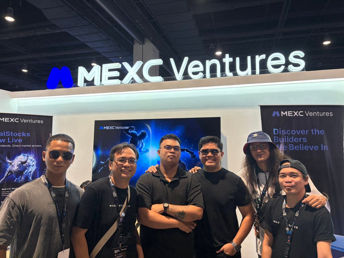 maxlevtrader's tweet photo. Maxlev Team w/ @MEXC_SEA at @philippinebc_wk 🔥 

Solid partnership we never expected. https://t.co/x6iN9jrJOO