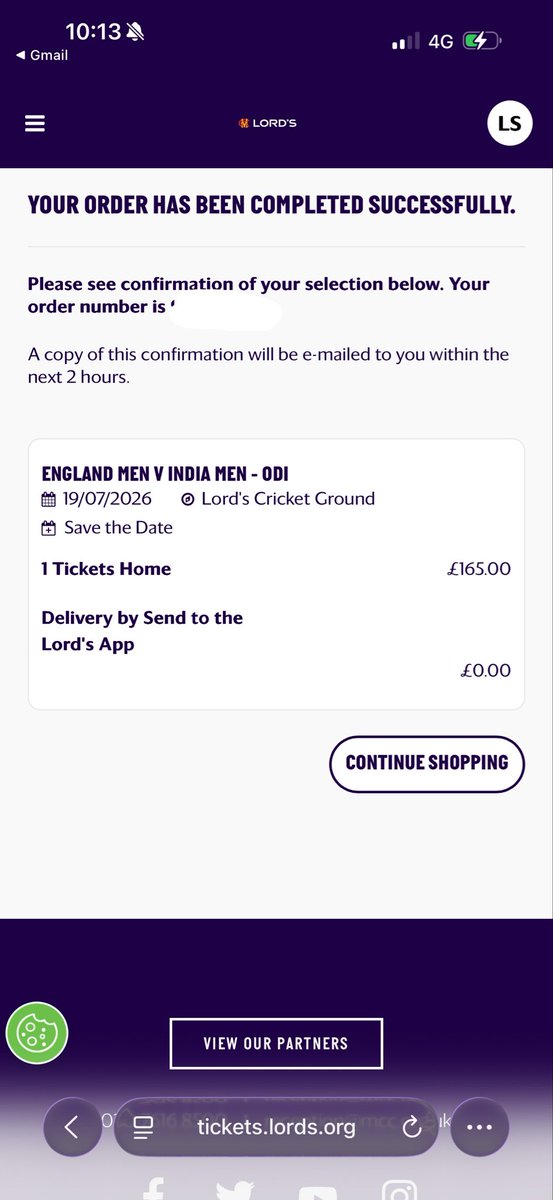 stLogesh's tweet photo. OMG...!! 
Last year i booked same venue to see Rohit play test but unfortunately he retired prior to ENG series . But universe had different plans for me, This time with the hope of WC2027, Im gonna watch him play very first time that too on @HomeOfCricket  🥹 

CAN NOT WAIT 🧿 https://t.co/tEdGQLiU3U