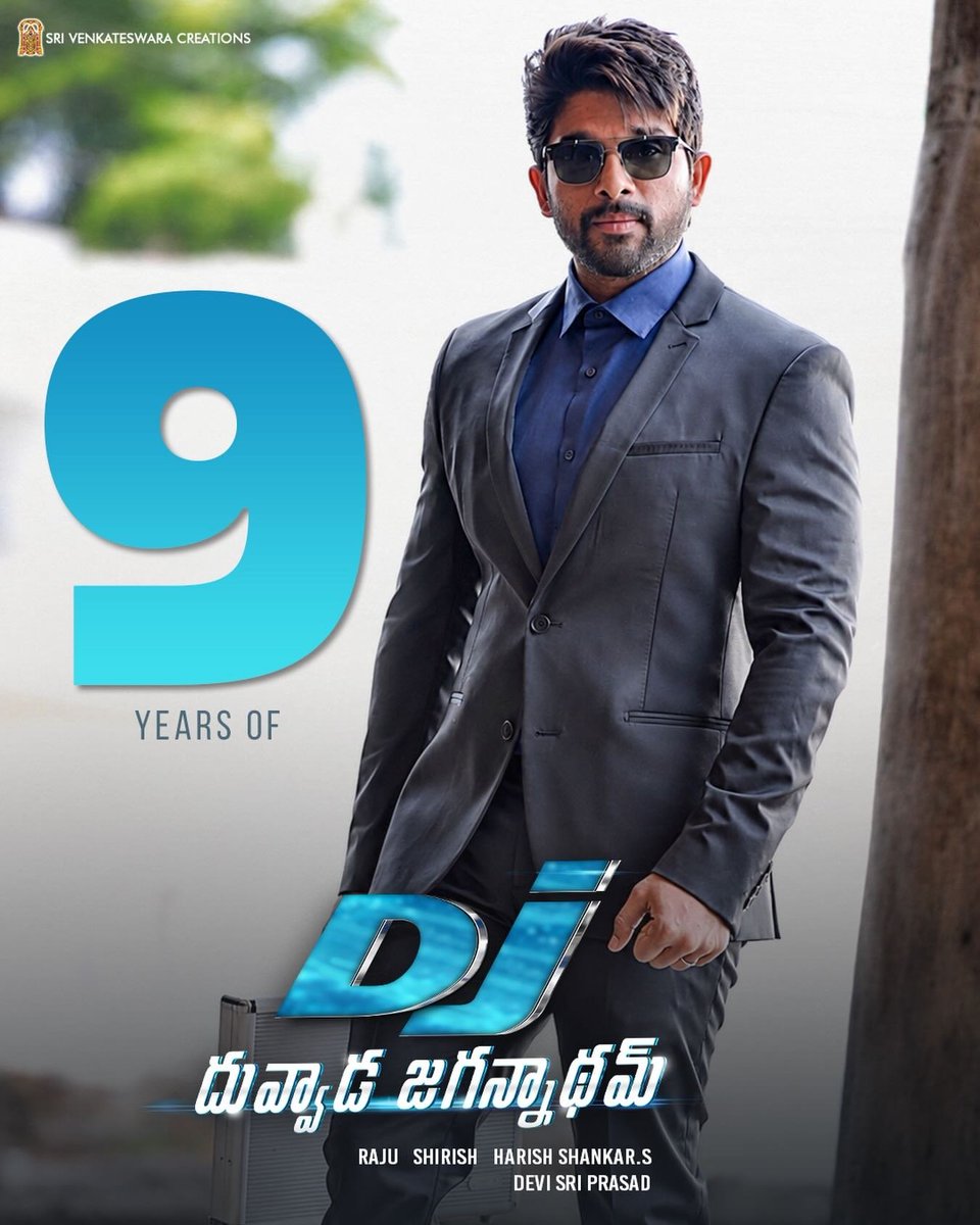 SarathK12319725's tweet photo. 9 Years of #DuvvadaJagannadham🔥

A complete entertainer that brought together style, energy &amp; chartbuster music ❤️‍🔥

#9YearsOfDJ https://t.co/RdIAcU1mOz