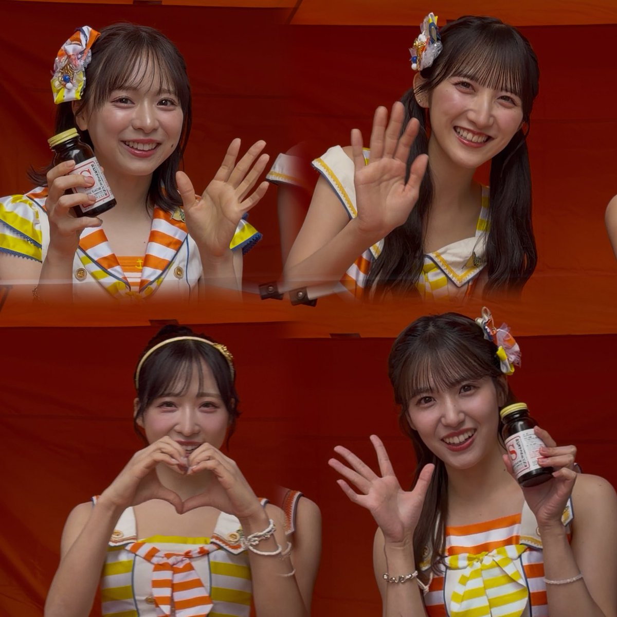 02kn___'s tweet photo. #AKB整腸部 💛🧡
あまりにも神イベすぎる😭😭😭

 #長友彩海  #小栗有以  #倉野尾成美  #下尾みう https://t.co/1SdT9x8xFH