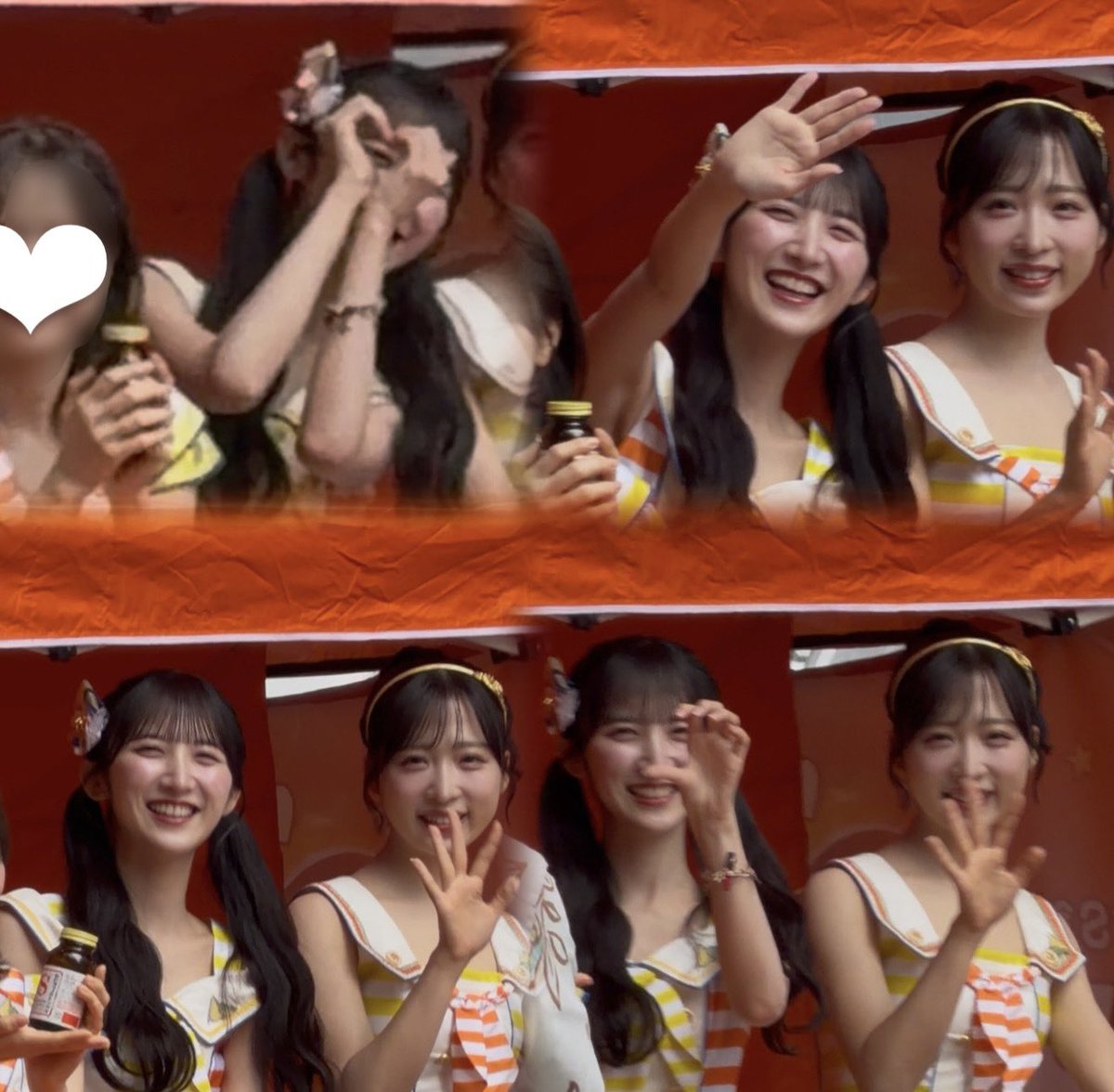 02kn___'s tweet photo. #AKB整腸部 💛🧡
あまりにも神イベすぎる😭😭😭

 #長友彩海  #小栗有以  #倉野尾成美  #下尾みう https://t.co/1SdT9x8xFH