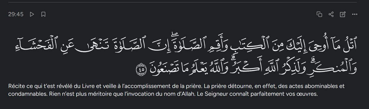 bme_karim's tweet photo. @Bonheurslife Une petite vidéo pour montrer l'importance de la prière

C'est comme se laver dans une rivière plusieurs fois par jours

Cela te pousse à organiser tes journées et ta vie en fonction de ces 5 prières quotidienne

Par exemple un emploi où tu ne peux pas prier est à délaisser https://t.co/OCHUg72oWS