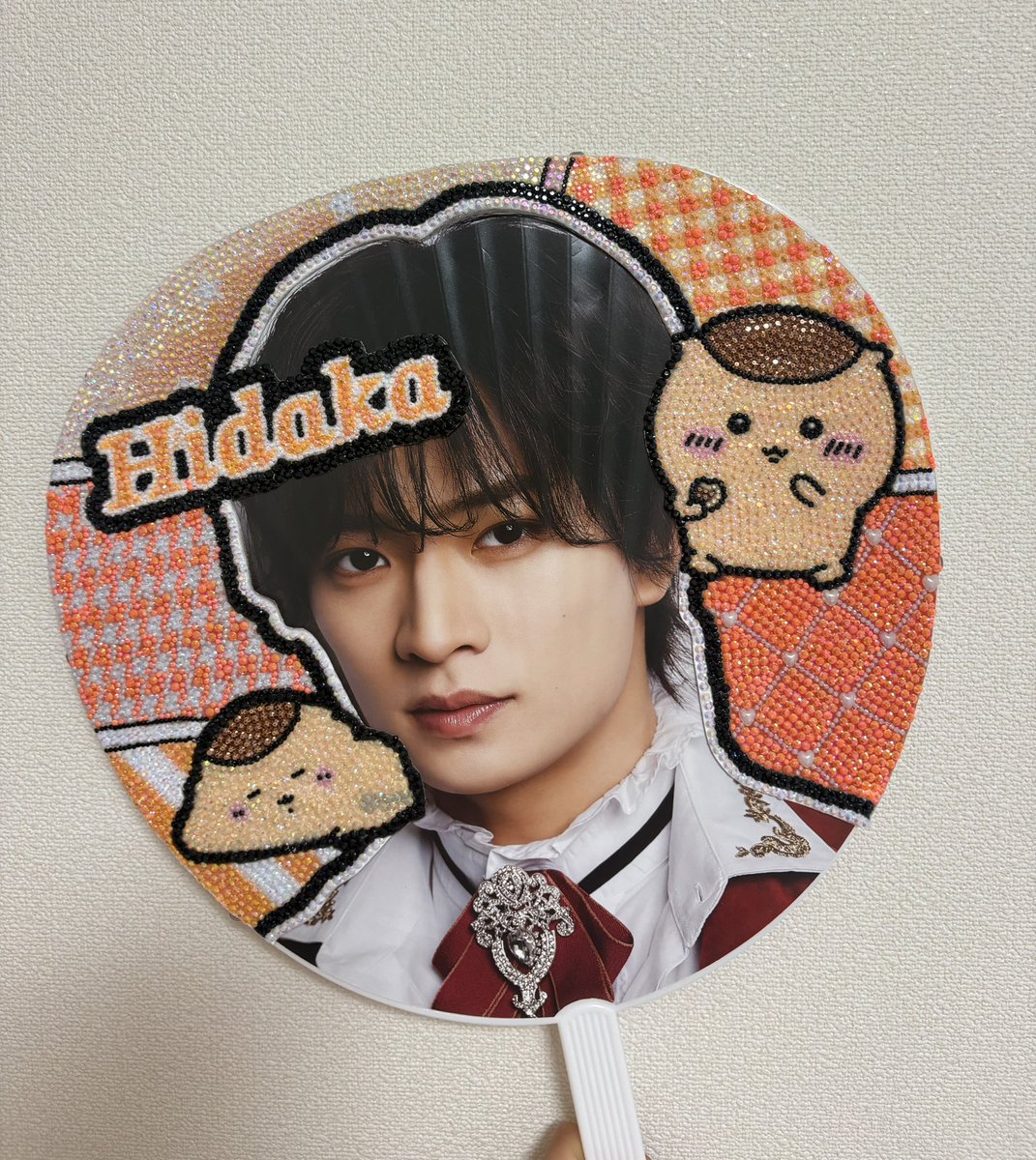 uki__hoshi's tweet photo. できた🧡
(初めてにしては上出来だと思ってる←)
なんでくりまんじゅうかと言うとただ私の推しキャラだからです笑 https://t.co/KHxpNy44OU