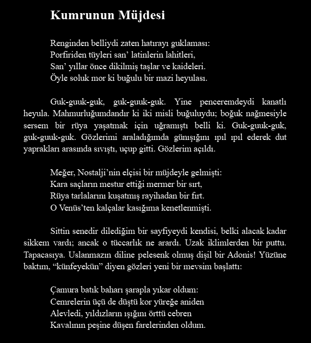 boyleolmasinda's tweet photo. Bugün @mqlkor "Becerim uçmuş sanki, özgüvenin bendeki esamesi okunmaz olmuş. Ama cüretkâr davranıyorum." notuyla Kumrunun Müjdesi'ni yayımladı. https://t.co/bhcEbpl59G