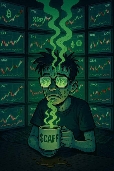 Craze4Caffeine's tweet photo. One sip of $CAFF and suddenly every chart looks tradable 🙂 https://t.co/wtSV7bWmcb
