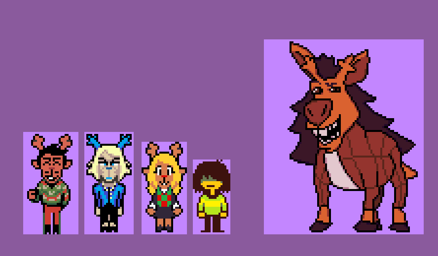 deltaruneleaks's tweet photo. First Look At Dess Holiday In Deltarune Chapter 5 https://t.co/0MQ72XHas1