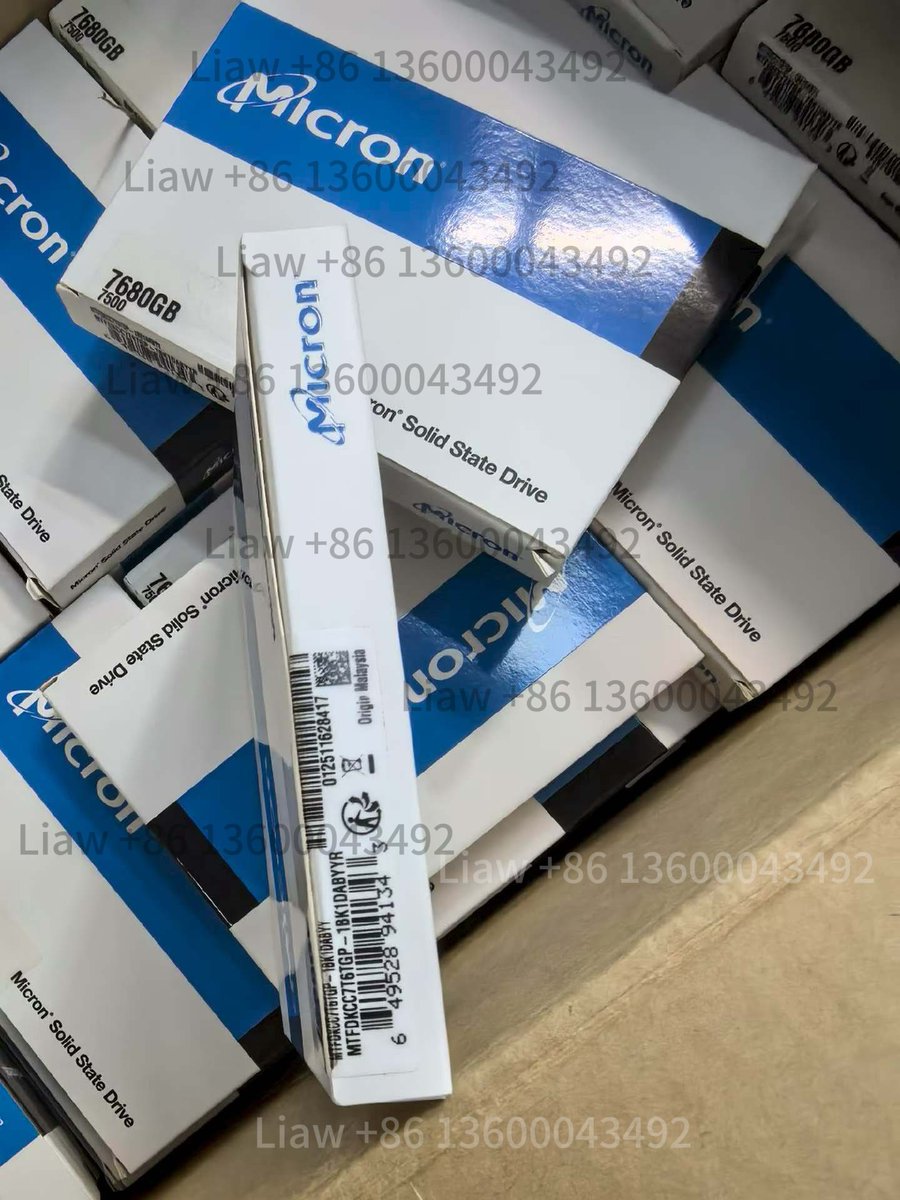 EuniceL631's tweet photo. MICRON 7500 PRO 7680GB U.3
MTFDKCC7T6TGP-1BK1DABYYR 
100pcs
DC25+

#micron #ssd https://t.co/9HiBqa6jQW