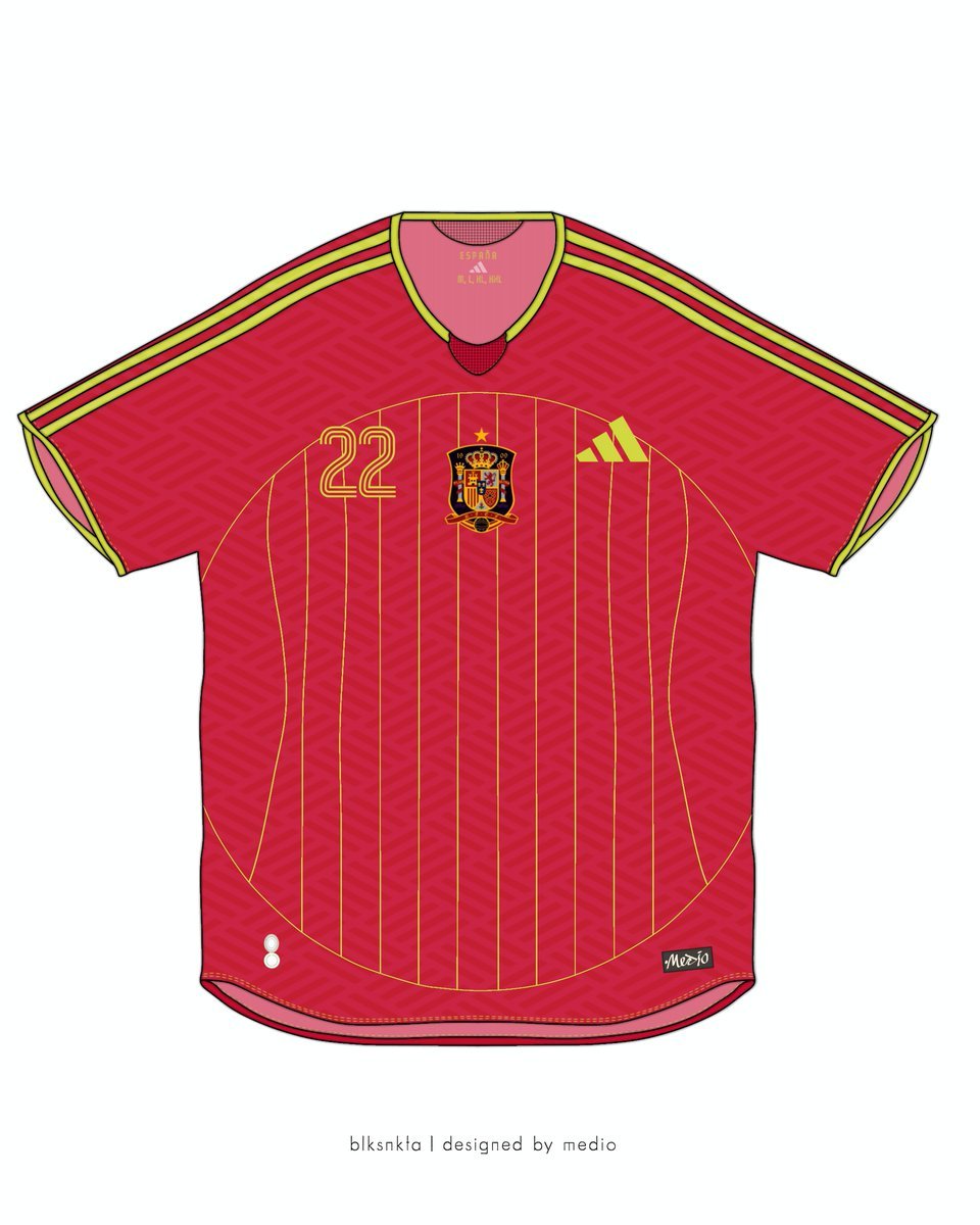 misinfomred's tweet photo. Spain WC jersey [mesh back] https://t.co/vty7Yw0B3Y