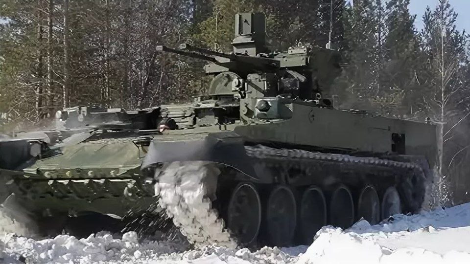 GZsgallos2007's tweet photo. BMPT Terminator on exercise, without its anti-tank missiles. https://t.co/ple6KXC2JA
