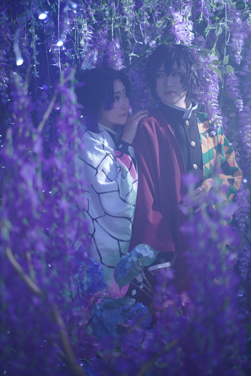 kurotamaxxx's tweet photo. ［cosplay］
kmt 🌊

冨岡義勇/鬼滅の刃
胡蝶しのぶ@rukakmt0506 
#スタジオこむや https://t.co/P133CYJ50f