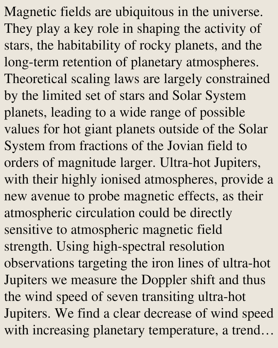 QCLN's tweet photo. Magnetic field strengths of hot giant exoplanets consistent with Solar System values

Julia V. Seidel, Vivien Parmentier, Bibiana Prinoth, Thea Hood, Nishil Mehta, Valentin De Lia, Konstantin Batygin, …
https://t.co/0tAYsmJMyO [𝚊𝚜𝚝𝚛𝚘-𝚙𝚑.𝙴𝙿 𝚊𝚜𝚝𝚛𝚘-𝚙𝚑.𝚂𝚁] https://t.co/iUSOzofJVQ