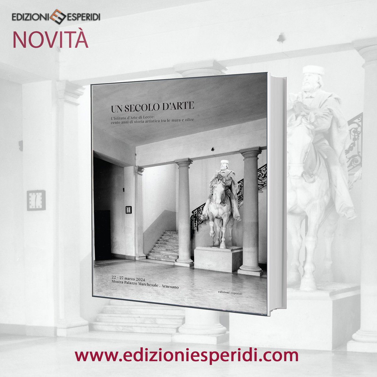 EdEsperidi's tweet photo. A BREVE TRA LE VOSTRE MANI!
🎨#unecolodarte #istitutodarte #edizioniesperidi #lecce #arte #Arnesano #libridaleggere #novitàinlibreria https://t.co/WllGy7gobq
