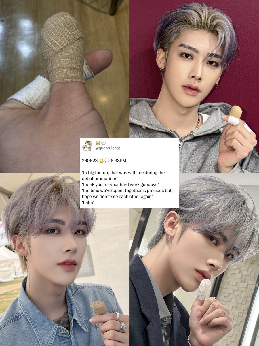 lcverui's tweet photo. ricky got his stitches on king thumb removed and his dramatic ass is killing me why is he the funniest person ever 😭 https://t.co/HRlSZ8S6st