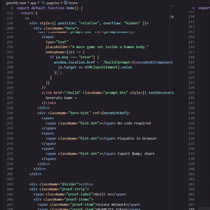 gameifyApp's tweet photo. working on something for GAMEIFY that makes the image to game output a lot cleaner.

better visuals. more accurate gameplay. faster.

should be out soon. been a good week of building. https://t.co/yPOmDDgyZe