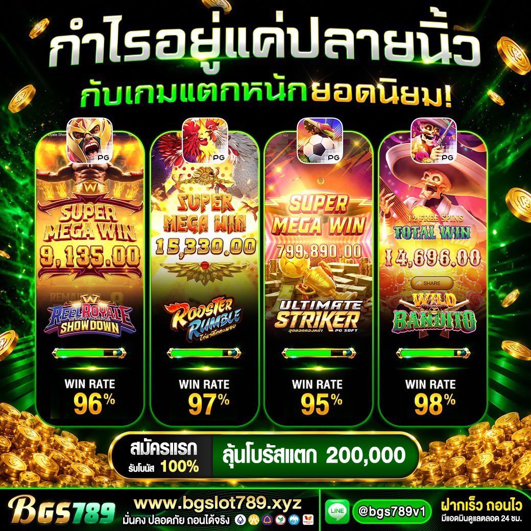 Youngrum_CB's tweet photo. 🎰 BGSLOT789 | #เว็บดีแนะนำ 🔥

🚨 ครบจบในที่เดียว ยูสใหม่ปล่อยแตก 99%
✅ แนะนำเพื่อนรับ 5%

📲 สมัคร >> https://t.co/FKQ8edeI2y

#BGSLOT789 #50รับ100 #100รับ200
#โปรดีแนะนำ #โปรทุนน้อย #สล็อตแตกง่าย https://t.co/2fLcyoR7Bb