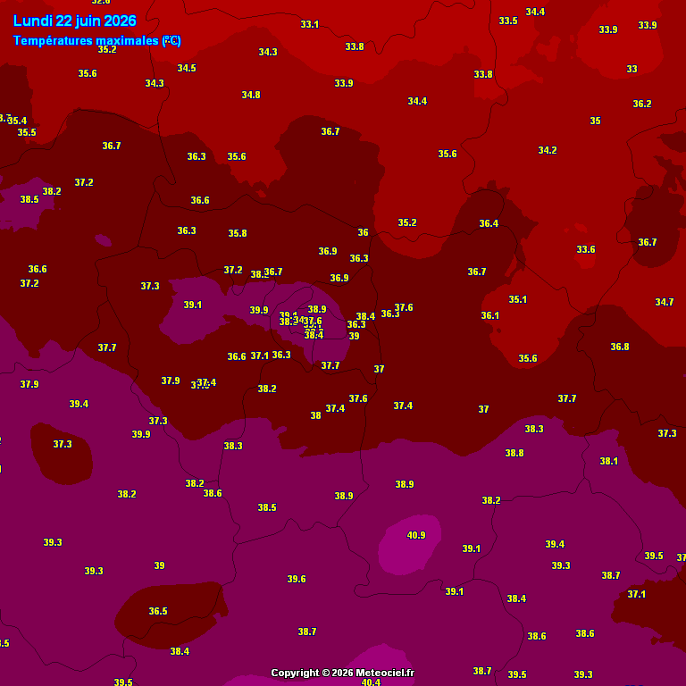 Meteovilles's tweet photo. L'îlot de chaleur urbain se remarque surtout en fin de nuit.
Hier, notre station météo de référence de Paris Centre (https://t.co/hnpCy7HCMG) relevait 38°C, comme ailleurs en Île-de-France (36 à 40°C). Mais ce matin au lever du jour, elle affichait encore 27,5°C, contre seulement 18°C localement en Seine-et-Marne !