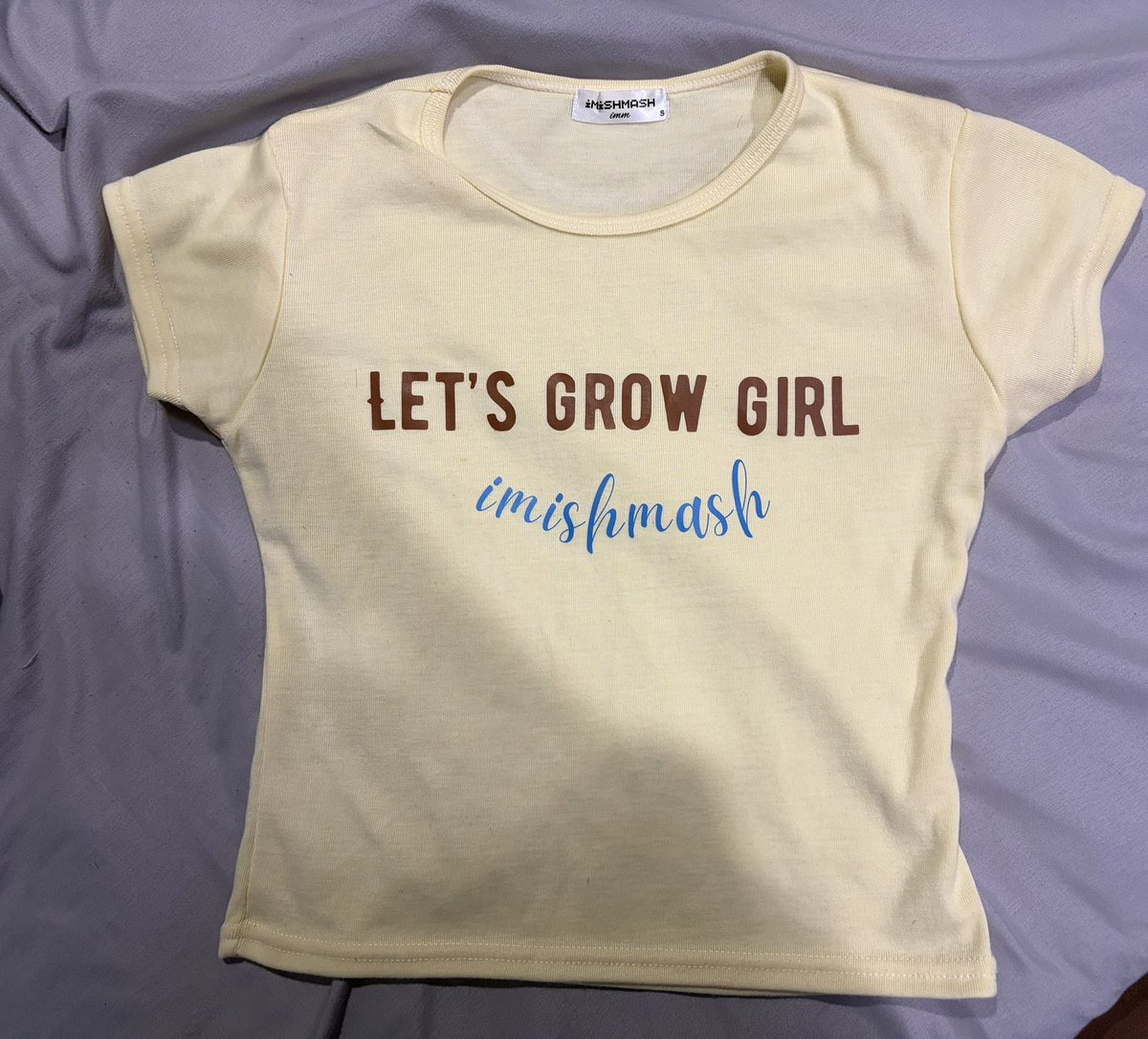 ppkd05's tweet photo. เบบี้ที imishmash 120 บาท #imishmash https://t.co/Npswkwidzo