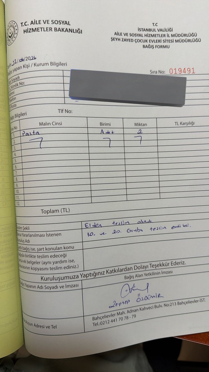 siyah_beyaz1001's tweet photo. Gönül kapıları,
içeriden açılan kilide benzer;
o kilidin yegâne anahtarı ise
İyilik yapmaktır sözdür...

Bahçelievler Çocuk Esirgeme Kurumuna 2 pastamız gitmiştir Yarın Florya kız Çocuk Esirgeme Kurumu'na 10 pasta Cuma günü Bahçelievler Çocuk Esirgeme Kurumuna 3 pasta gidecektir https://t.co/4CEYGeLI9q