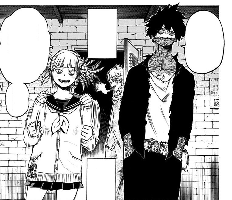 LSakura_chan_26's tweet photo. I just hc Dabi to be 1'86 because I always thought he was tall as fuck. Height consistency is nowhere to be found in the anime or manga (like Hawks looks tiny af around Endeavour and for that he is 10 cm shorter than canon or Endeavour is 10 cm taller). And these panels: https://t.co/SIURdlHAWv