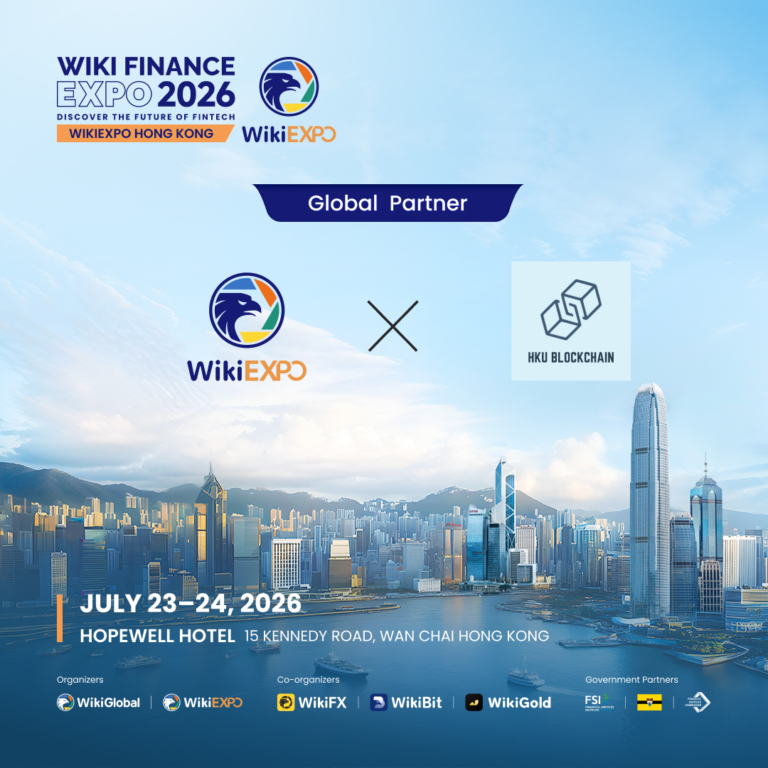 hkublockchain's tweet photo. Only 1 month to GO! We are thrilled to join Wiki Finance Expo Hong Kong 2026 as an Official Partner – One of Asia’s biggest events for Fintech, Crypto, RWAs, Forex, Liquidity &amp; AI.
📅Date: July 23–24, 2026
📍Location: Hopewell Hotel, Hong Kong https://t.co/VzGi0tmrzp