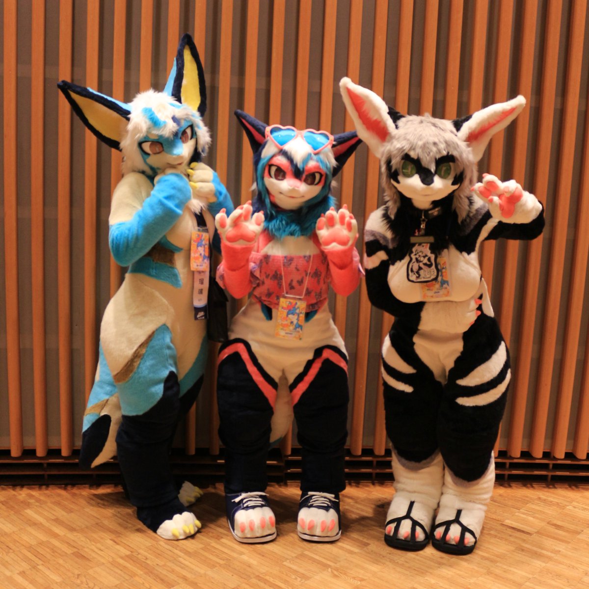 koimei2's tweet photo. @ruri_furry @kemo_mn #ケモスク10 
@YaesakiK https://t.co/FTXTSrbowD