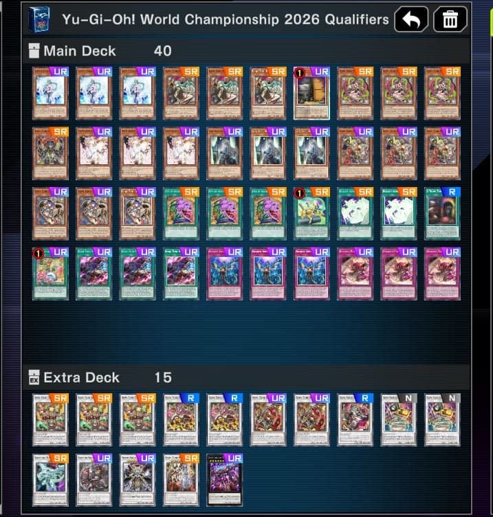 usagi52610's tweet photo. Master duel 2026 wcq
66th

deck: Kewl tune

GG!
#遊戯王マスターデュエル https://t.co/aCsSQ8VEKF