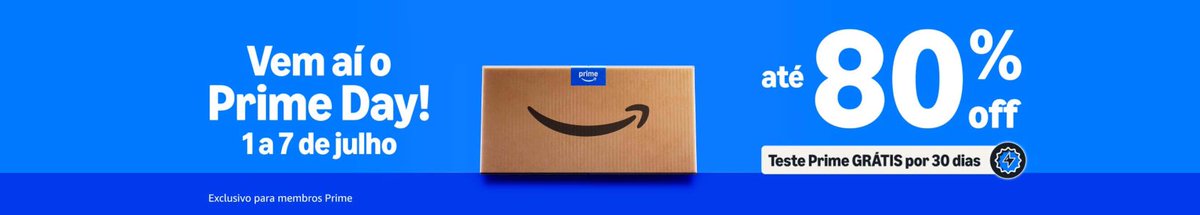 pegaessapromo's tweet photo. Faça sua assinatura e aproveite o Prime Day! 

O maior evento de ofertas e descontos da Amazon, exclusivo para membros Prime!

https://t.co/iXfSjVYBSl https://t.co/bkdLEBcOQc